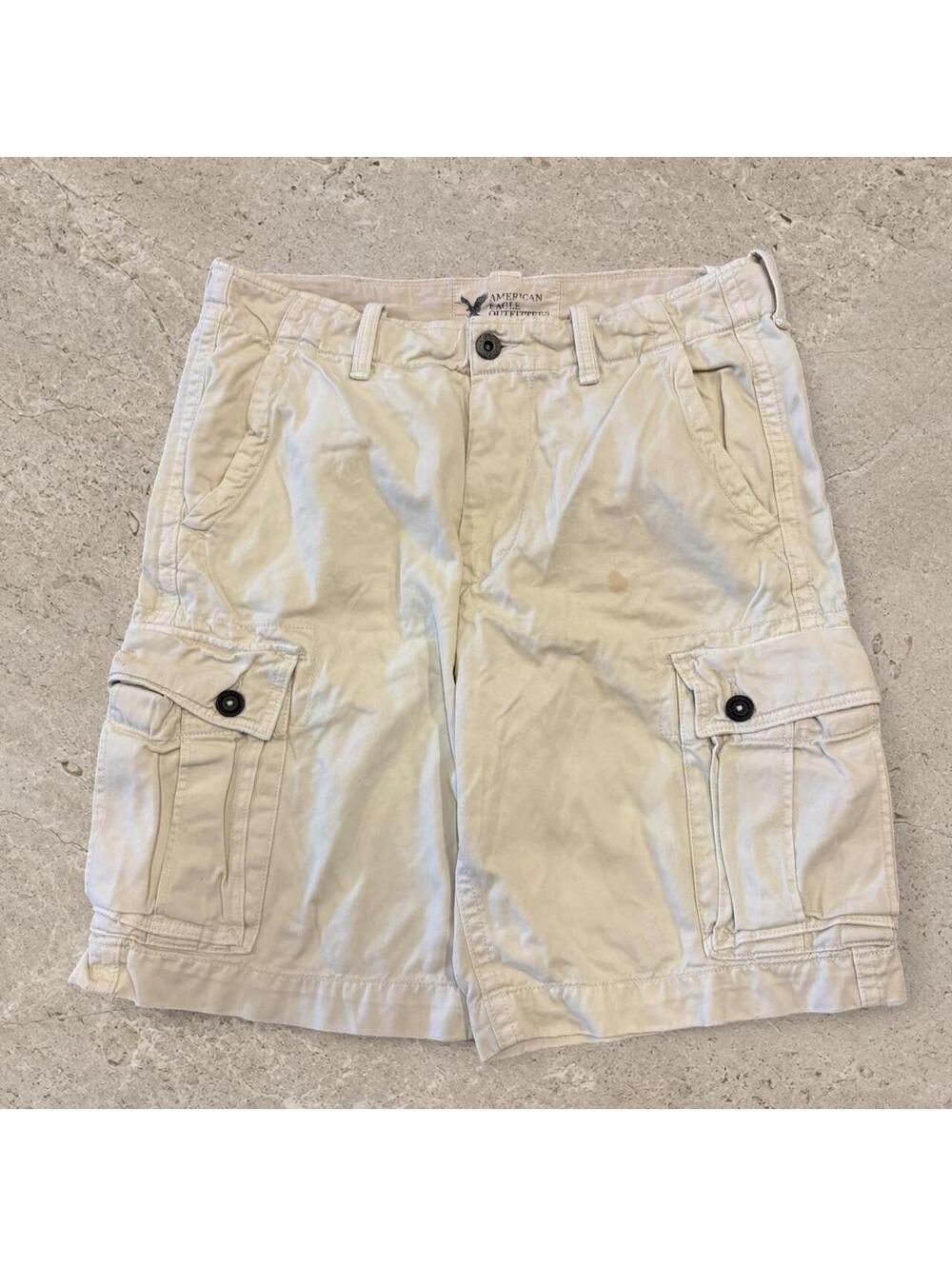 Crazy vintage insane quality Y2K American eagle below the knee cargo shorts
